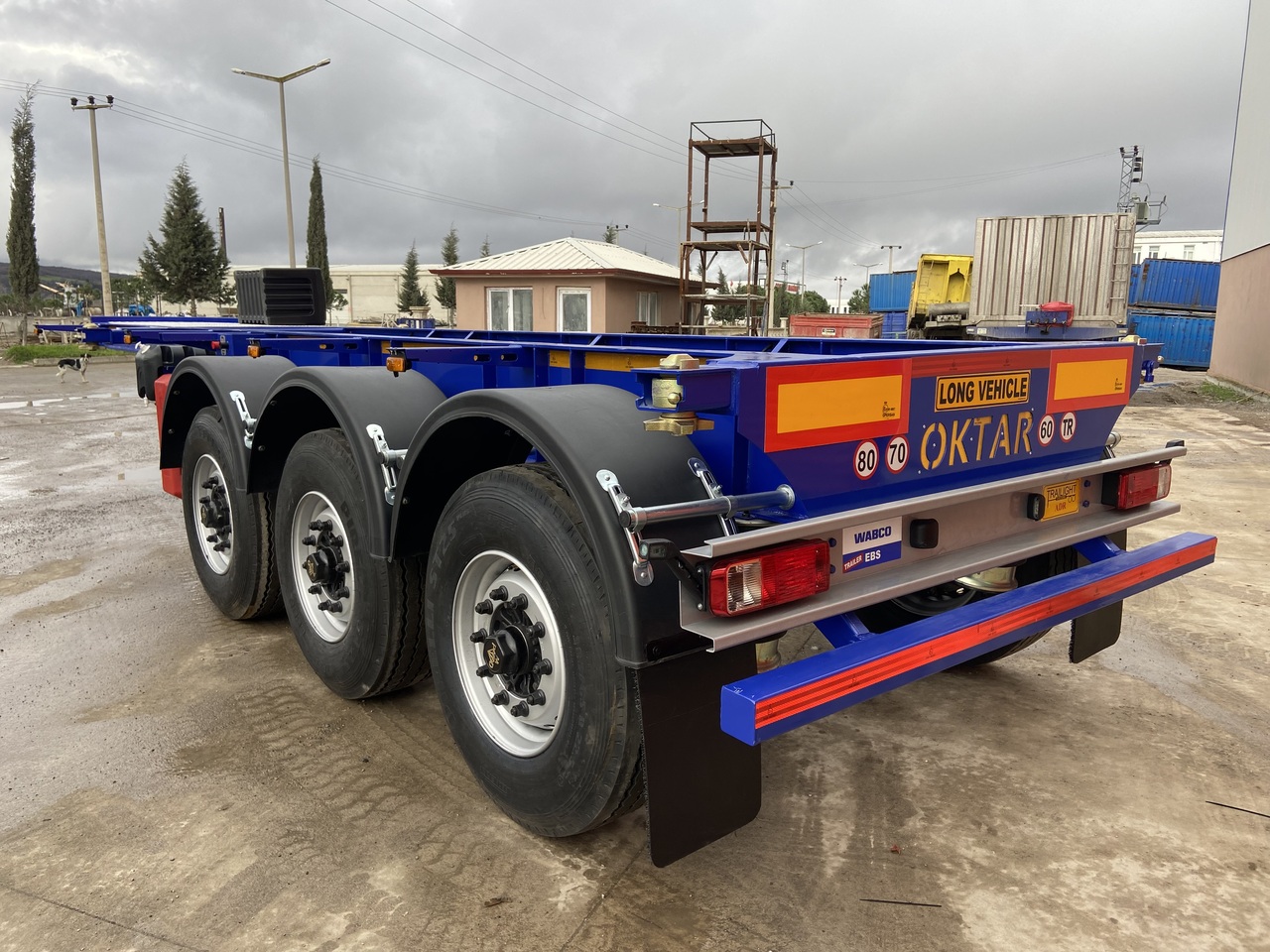 OKTAR ADR CONTAINER TRAILER 20 FEET 2025 - Container transporter/ Swap body semi-trailer: picture 5 OKTAR ADR CONTAINER TRAILER 20 FEET 2025 - Container transporter/ Swap body semi-trailer: picture 5