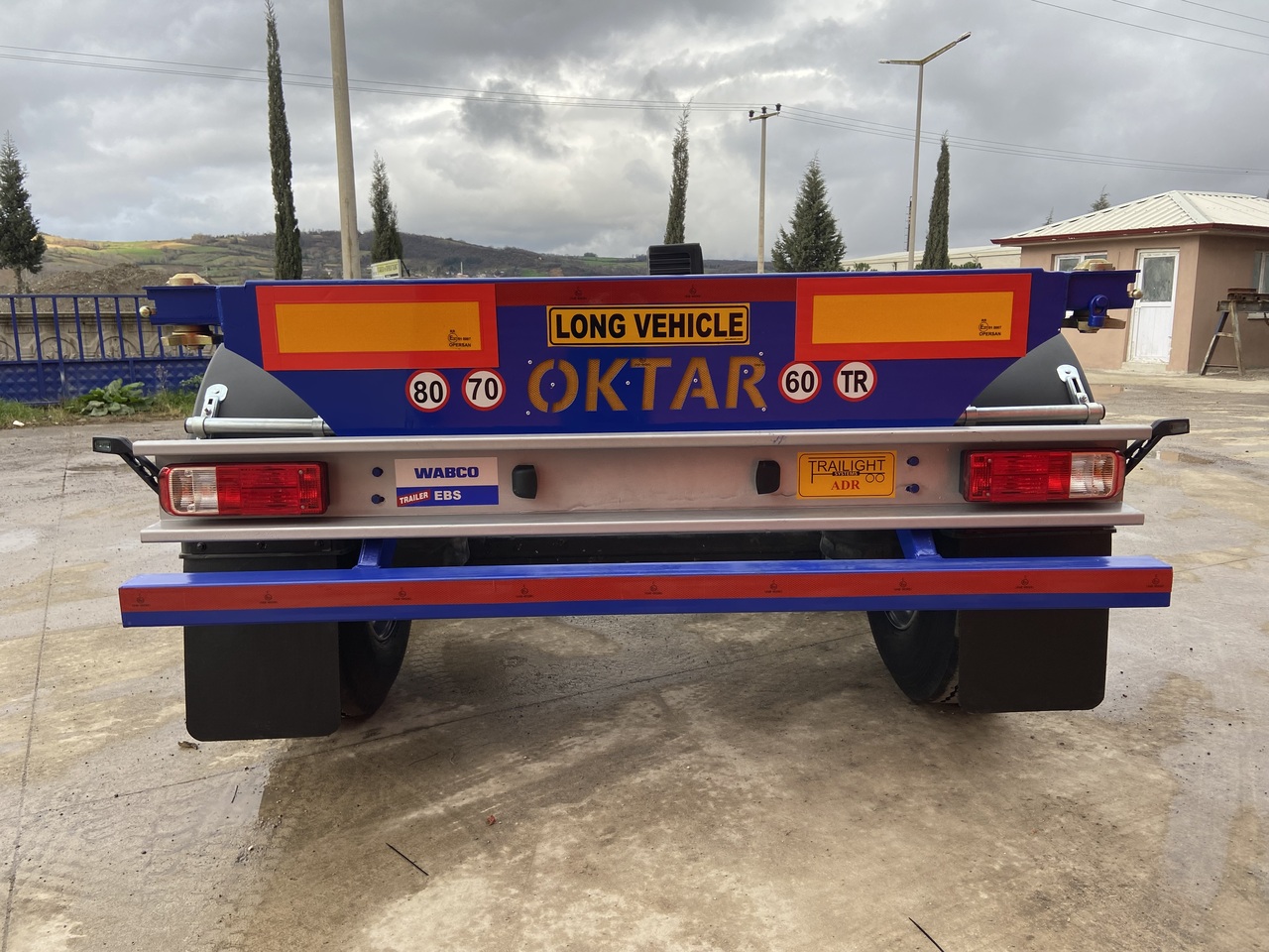 OKTAR ADR CONTAINER TRAILER 20 FEET 2025 - Container transporter/ Swap body semi-trailer: picture 4 OKTAR ADR CONTAINER TRAILER 20 FEET 2025 - Container transporter/ Swap body semi-trailer: picture 4