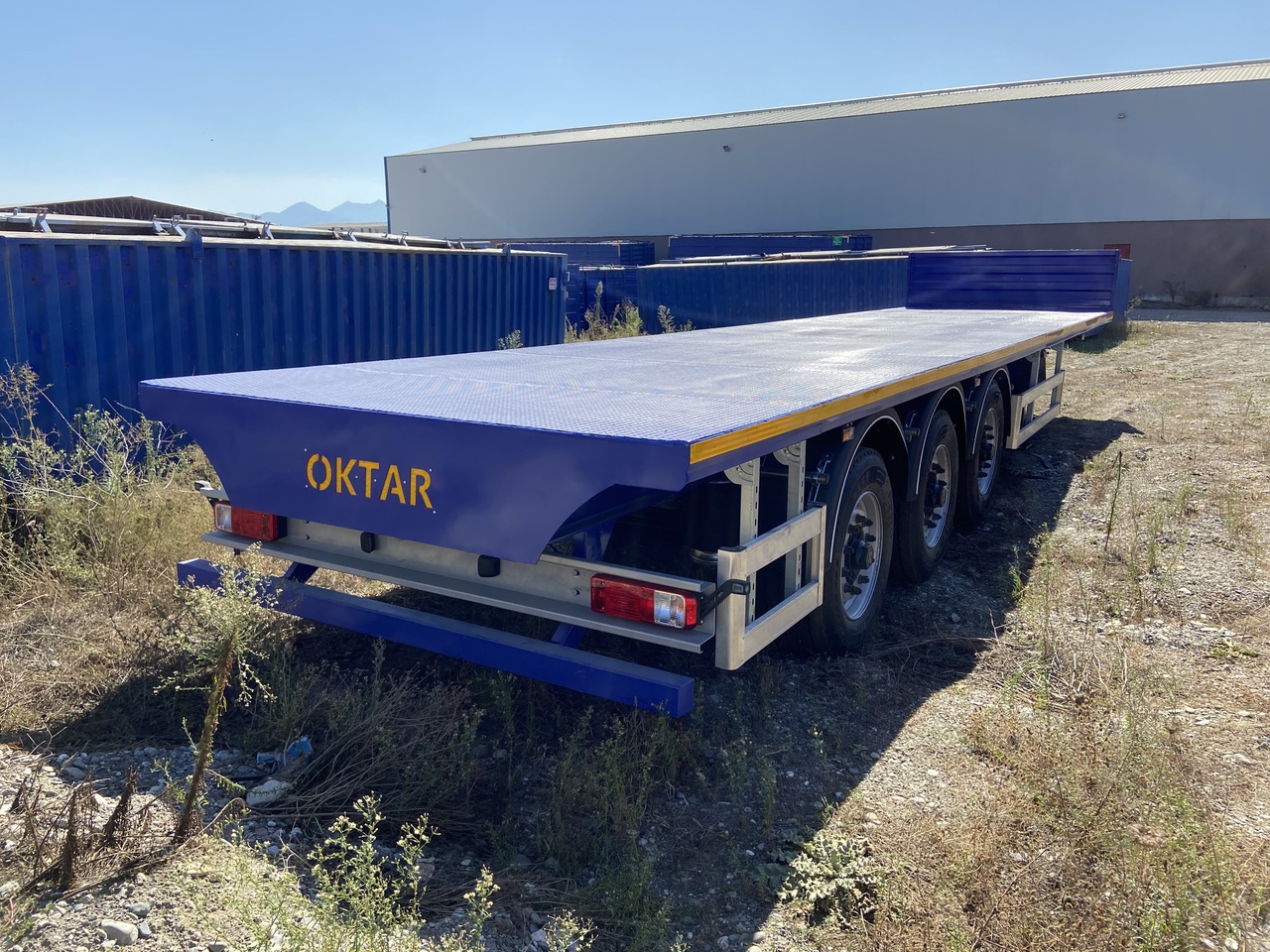 OKTAR PLATFORM -SEMI TRAILER 2025 2025 - Dropside/ Flatbed semi-trailer: picture 2 OKTAR PLATFORM -SEMI TRAILER 2025 2025 - Dropside/ Flatbed semi-trailer: picture 2