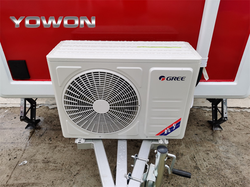 Vending trailer for transportation of food YOWON Fully customized food vending cart mobile street fast food trailer: picture 7