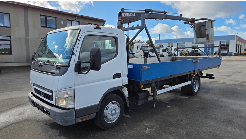 Mitsubishi CANTER FE85B HIAB 026 - Dropside/ Flatbed truck, Crane truck: picture 1 Mitsubishi CANTER FE85B HIAB 026 - Dropside/ Flatbed truck, Crane truck: picture 1