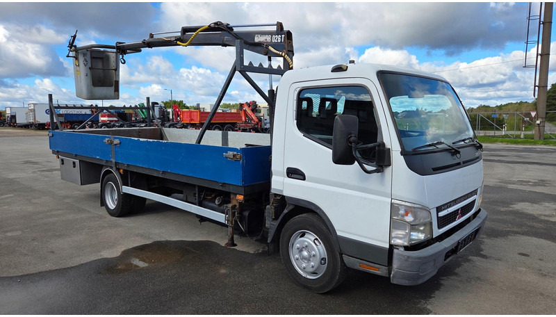 Mitsubishi CANTER FE85B HIAB 026 - Dropside/ Flatbed truck, Crane truck: picture 2 Mitsubishi CANTER FE85B HIAB 026 - Dropside/ Flatbed truck, Crane truck: picture 2
