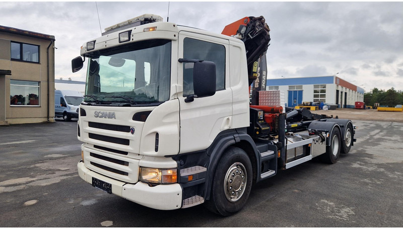 Scania P380 6X2*4 Palfinger PK20002 - Hook lift truck, Crane truck: picture 5 Scania P380 6X2*4 Palfinger PK20002 - Hook lift truck, Crane truck: picture 5