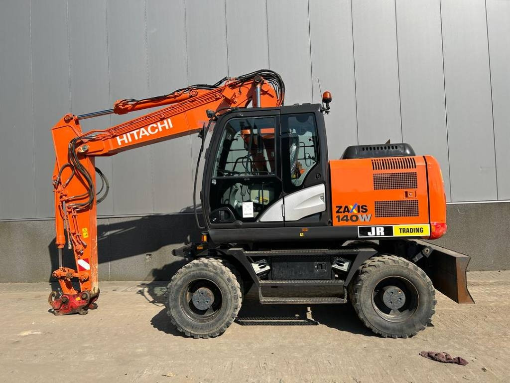 Hitachi ZX 140 W-5B  - Wheel excavator: picture 1 Hitachi ZX 140 W-5B  - Wheel excavator: picture 1