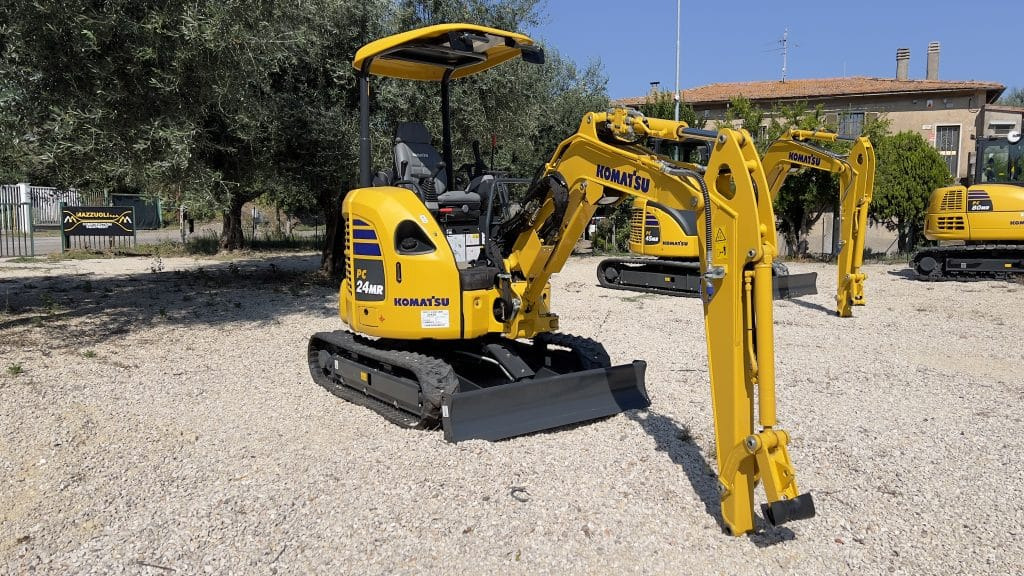 Komatsu PC24MR-5 (tettuccio) - Mini excavator: picture 5 Komatsu PC24MR-5 (tettuccio) - Mini excavator: picture 5