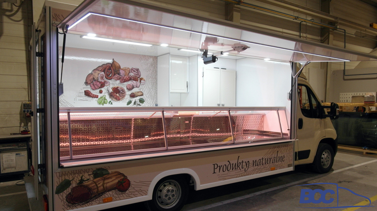 BCC POLSKA - FOOD TRUCK - MOBILNY SKLEP MIĘSNY PEUGEOT BOXER - Vending truck: picture 5 BCC POLSKA - FOOD TRUCK - MOBILNY SKLEP MIĘSNY PEUGEOT BOXER - Vending truck: picture 5