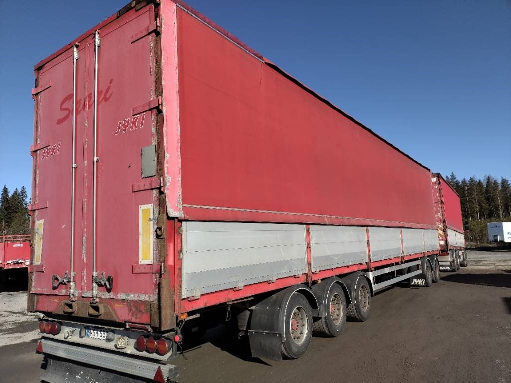 Scania Nousukapelli+Jyki kärry 3m sisäkork.liukukatot - Curtainsider truck: picture 3 Scania Nousukapelli+Jyki kärry 3m sisäkork.liukukatot - Curtainsider truck: picture 3