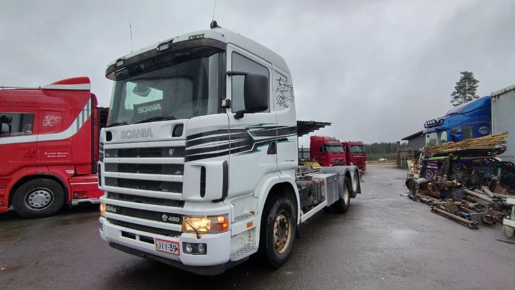 Scania R164 480 rautajouset,av4100mm , ADR. HIENO!! - Cab chassis truck: picture 2 Scania R164 480 rautajouset,av4100mm , ADR. HIENO!! - Cab chassis truck: picture 2