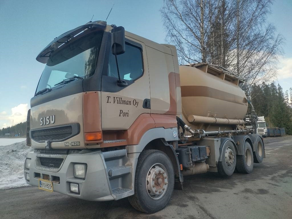 Sisu E14 8x2 kippipainepytty+kompura  - Tank truck: picture 2 Sisu E14 8x2 kippipainepytty+kompura  - Tank truck: picture 2
