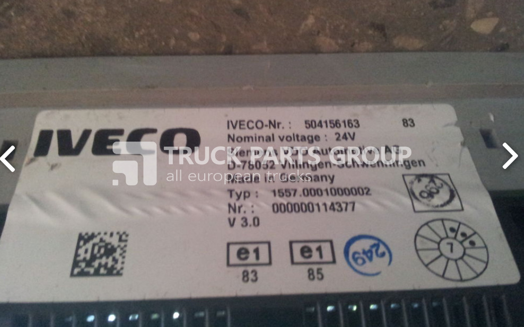 IVECO EURO5 intrument panel, dash board, kombination kit, 5041 dashboard - Dashboard for Truck: picture 2 IVECO EURO5 intrument panel, dash board, kombination kit, 5041 dashboard - Dashboard for Truck: picture 2