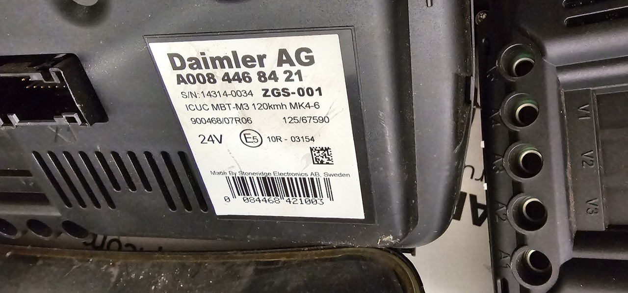 Dashboard for Truck MERCEDES-BENZ Actros MP4 instrument panel, dashboard, EURO6, 0084465521: picture 8