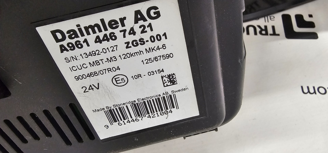 Dashboard for Truck MERCEDES-BENZ Actros MP4 instrument panel, dashboard, EURO6, 0084465521: picture 6