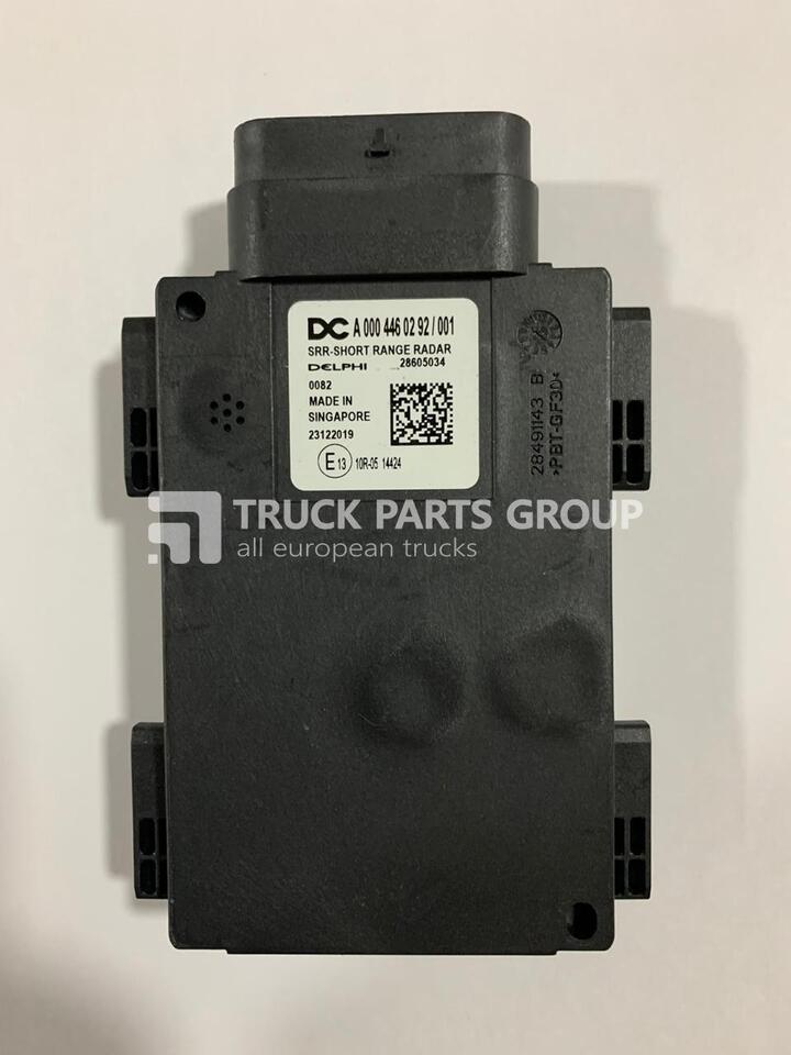 Mercedes Benz SRR short range radar by DELPHI EURO6, EURO 6 emission by DELPHI 0004460292, CU control unit, DC voltage converter 0015422825, 0034463818, control unit level CTRL, electronic level contr - ECU for Truck: picture 1 Mercedes Benz SRR short range radar by DELPHI EURO6, EURO 6 emission by DELPHI 0004460292, CU control unit, DC voltage converter 0015422825, 0034463818, control unit level CTRL, electronic level contr - ECU for Truck: picture 1