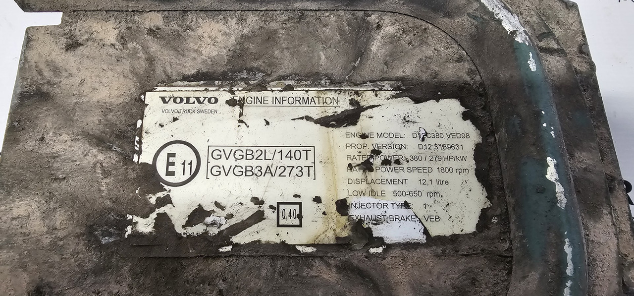 VOLVO FH12, FM12, EURO 3 emission engine control unit, D12C 380 HP, D1 control unit - ECU for Truck: picture 2 VOLVO FH12, FM12, EURO 3 emission engine control unit, D12C 380 HP, D1 control unit - ECU for Truck: picture 2