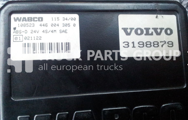VOLVO FH12, FM12, FL, ABS control unit, ABS-D, 4S/4M, SAE, 446004305, control unit - ECU for Truck: picture 1 VOLVO FH12, FM12, FL, ABS control unit, ABS-D, 4S/4M, SAE, 446004305, control unit - ECU for Truck: picture 1