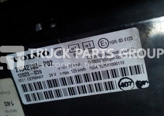 Dashboard for Truck VOLVO FH13, EURO5 instrument cluster, combination kit, instrument panel dashboard: picture 6