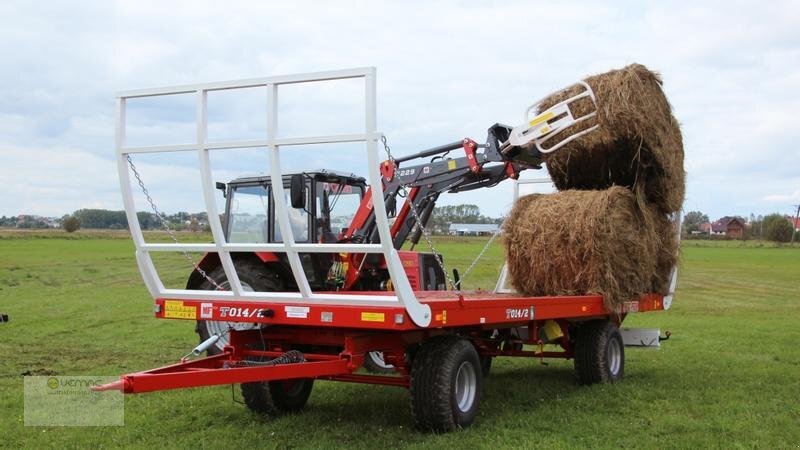 Metal-Fach T014/1 Ballentransportanhänger Ballenanhänger Ballenwagen - Farm platform trailer: picture 1 Metal-Fach T014/1 Ballentransportanhänger Ballenanhänger Ballenwagen - Farm platform trailer: picture 1