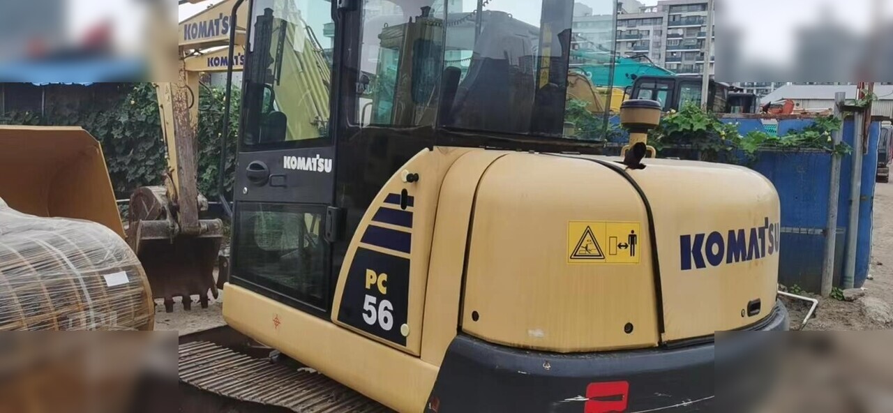 KOMATSU PC56-7 - Mini excavator: picture 1 KOMATSU PC56-7 - Mini excavator: picture 1