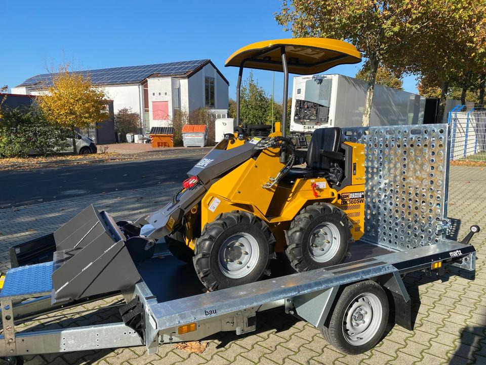 Compact loader Radlader/Mini-Radlader BK360SW inkl. Tieflader und Gabel/Schaufelpaket *INKL.19% MWST*BERGER KRAUS*B&S MOTOR*SOFORT!*: picture 6 Compact loader Radlader/Mini-Radlader BK360SW inkl. Tieflader und Gabel/Schaufelpaket *INKL.19% MWST*BERGER KRAUS*B&S MOTOR*SOFORT!*: picture 6