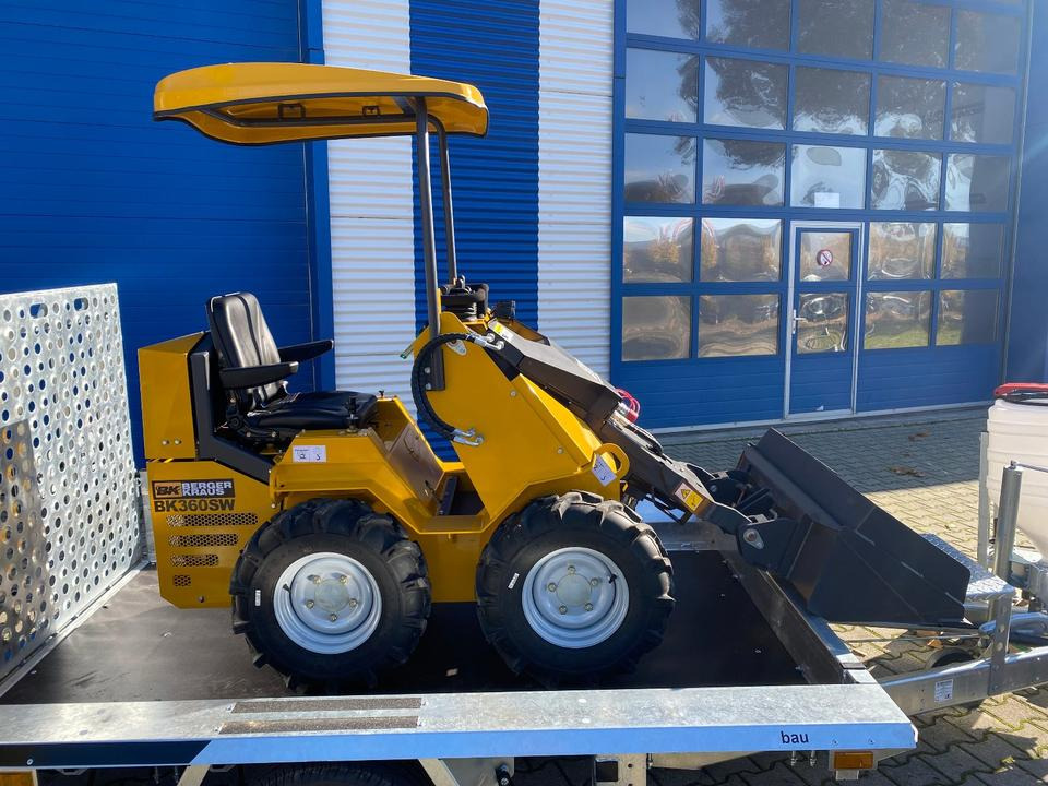Compact loader Radlader/Mini-Radlader BK360SW inkl. Tieflader und Gabel/Schaufelpaket *INKL.19% MWST*BERGER KRAUS*B&S MOTOR*SOFORT!*: picture 8 Compact loader Radlader/Mini-Radlader BK360SW inkl. Tieflader und Gabel/Schaufelpaket *INKL.19% MWST*BERGER KRAUS*B&S MOTOR*SOFORT!*: picture 8