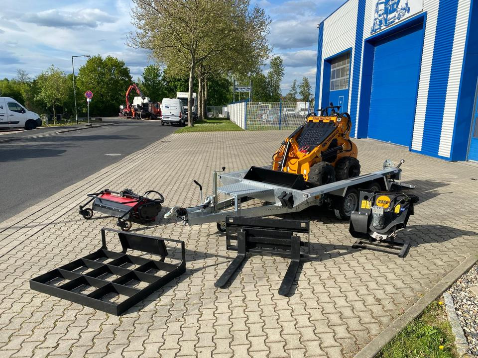 Radlader / Minilader BK323S Komplettpaket mit Tieflader + Zübehör *INKL.19% MWST.*BERGER KRAUS*BRIGGS&STRATTON* - Skid steer loader: picture 1 Radlader / Minilader BK323S Komplettpaket mit Tieflader + Zübehör *INKL.19% MWST.*BERGER KRAUS*BRIGGS&STRATTON* - Skid steer loader: picture 1
