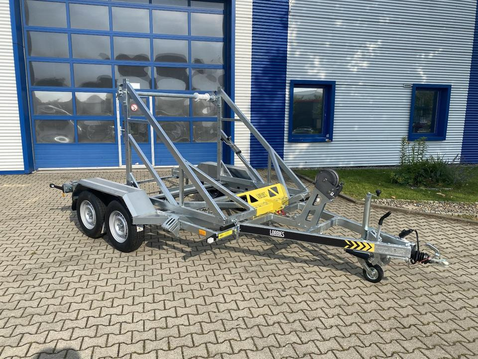 Vermietung / Kabelanhänger 3500KG / Nutzlast 2825KG / Kabeltrommel-Anhänger / Glasfaser/ 1 Woche - Cable drum trailer: picture 3 Vermietung / Kabelanhänger 3500KG / Nutzlast 2825KG / Kabeltrommel-Anhänger / Glasfaser/ 1 Woche - Cable drum trailer: picture 3