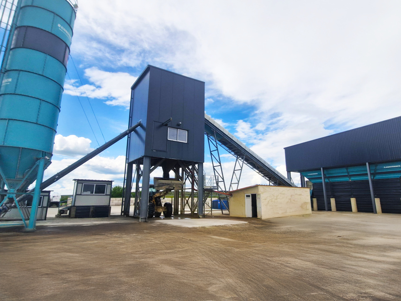 Constmach 100 m³/h Stationäre Betonmischanlage - Concrete plant: picture 2 Constmach 100 m³/h Stationäre Betonmischanlage - Concrete plant: picture 2