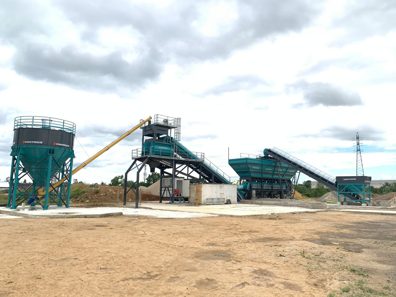 Constmach 120 m³/h Mobile Concrete Batching Plant - Concrete plant: picture 1 Constmach 120 m³/h Mobile Concrete Batching Plant - Concrete plant: picture 1