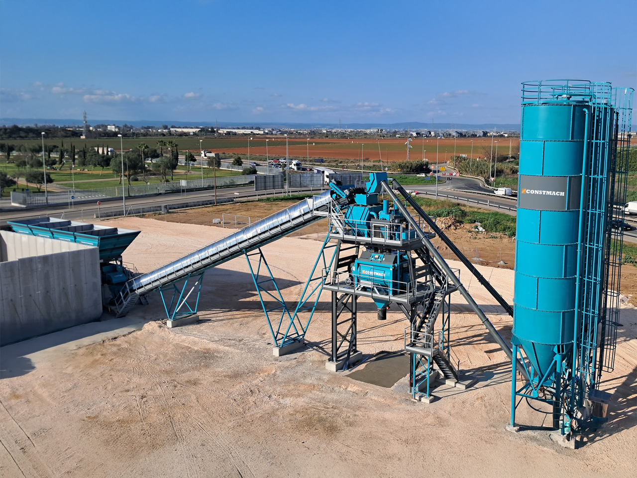 Constmach 120 m³/h Stationary Concrete Batching Plant - Concrete plant: picture 2 Constmach 120 m³/h Stationary Concrete Batching Plant - Concrete plant: picture 2