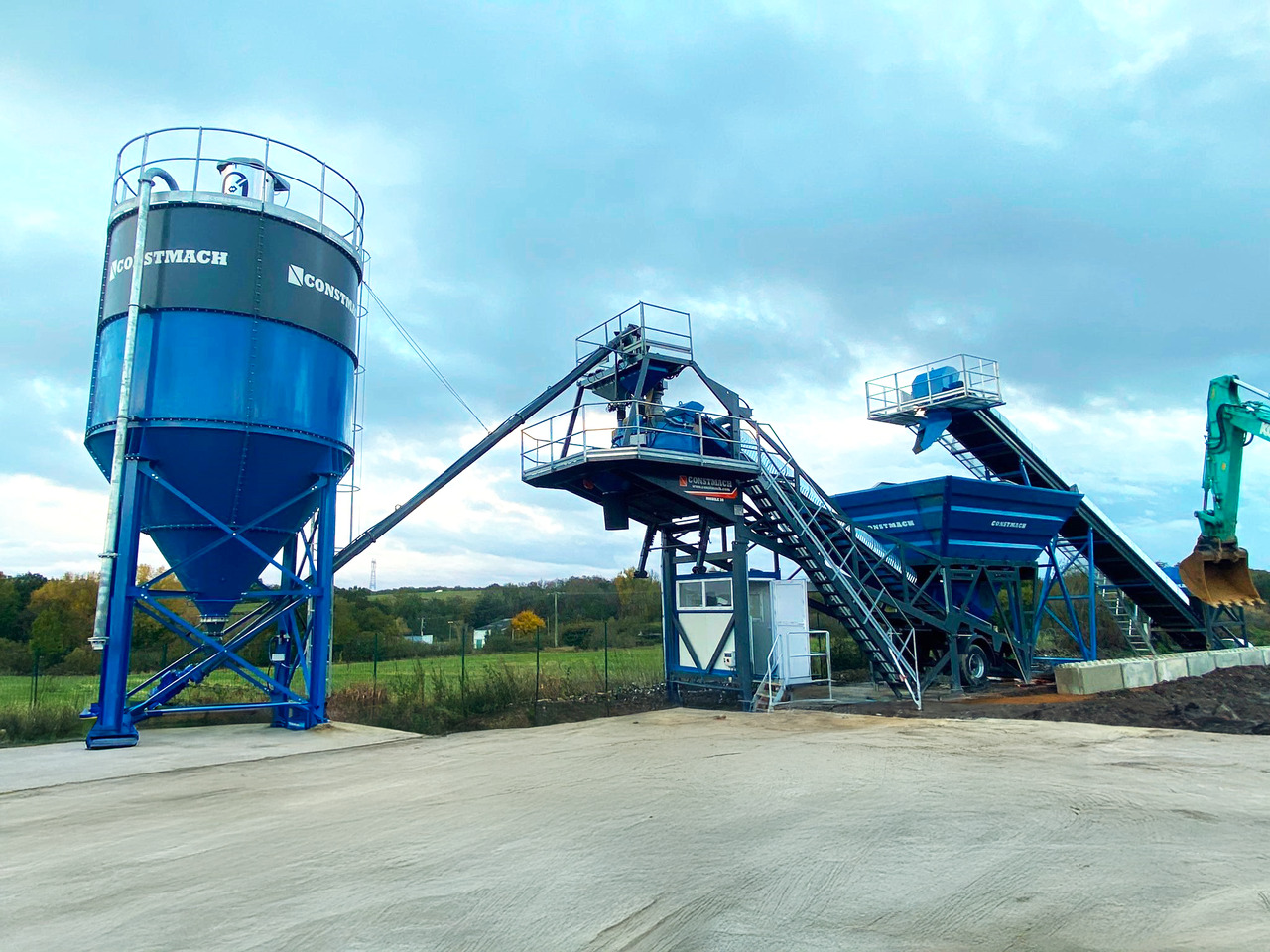 Constmach 30 m³/h Mobile Concrete Batching Plant - Concrete plant: picture 1 Constmach 30 m³/h Mobile Concrete Batching Plant - Concrete plant: picture 1