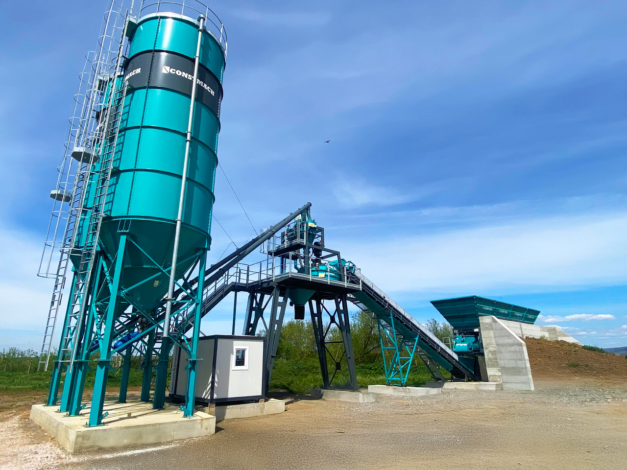 Constmach 60 m³/h Kompakte Betonmischanlage mit Band - Concrete plant: picture 4 Constmach 60 m³/h Kompakte Betonmischanlage mit Band - Concrete plant: picture 4