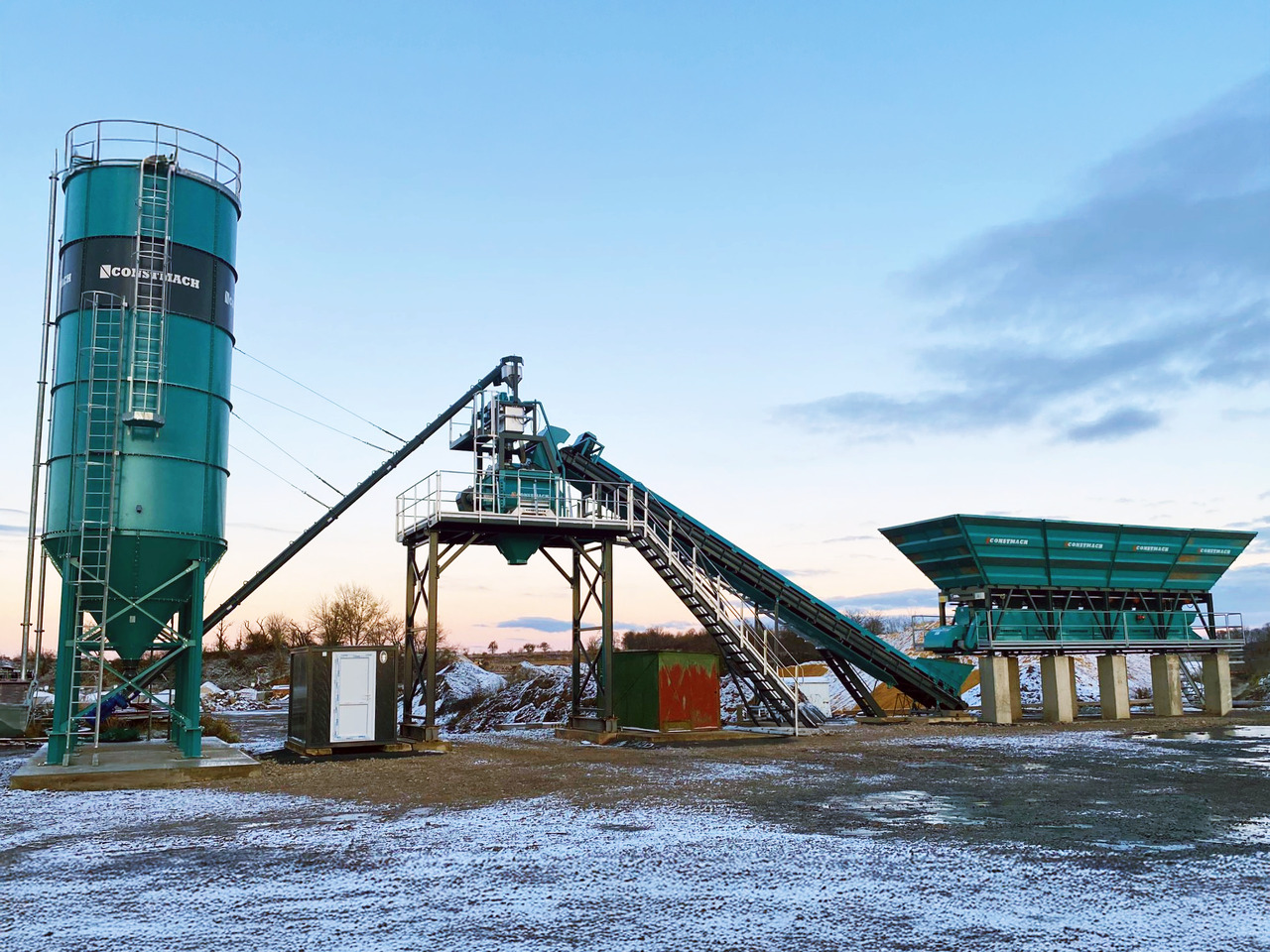 Constmach 60 m³/h Kompakte Betonmischanlage mit Band - Concrete plant: picture 5 Constmach 60 m³/h Kompakte Betonmischanlage mit Band - Concrete plant: picture 5