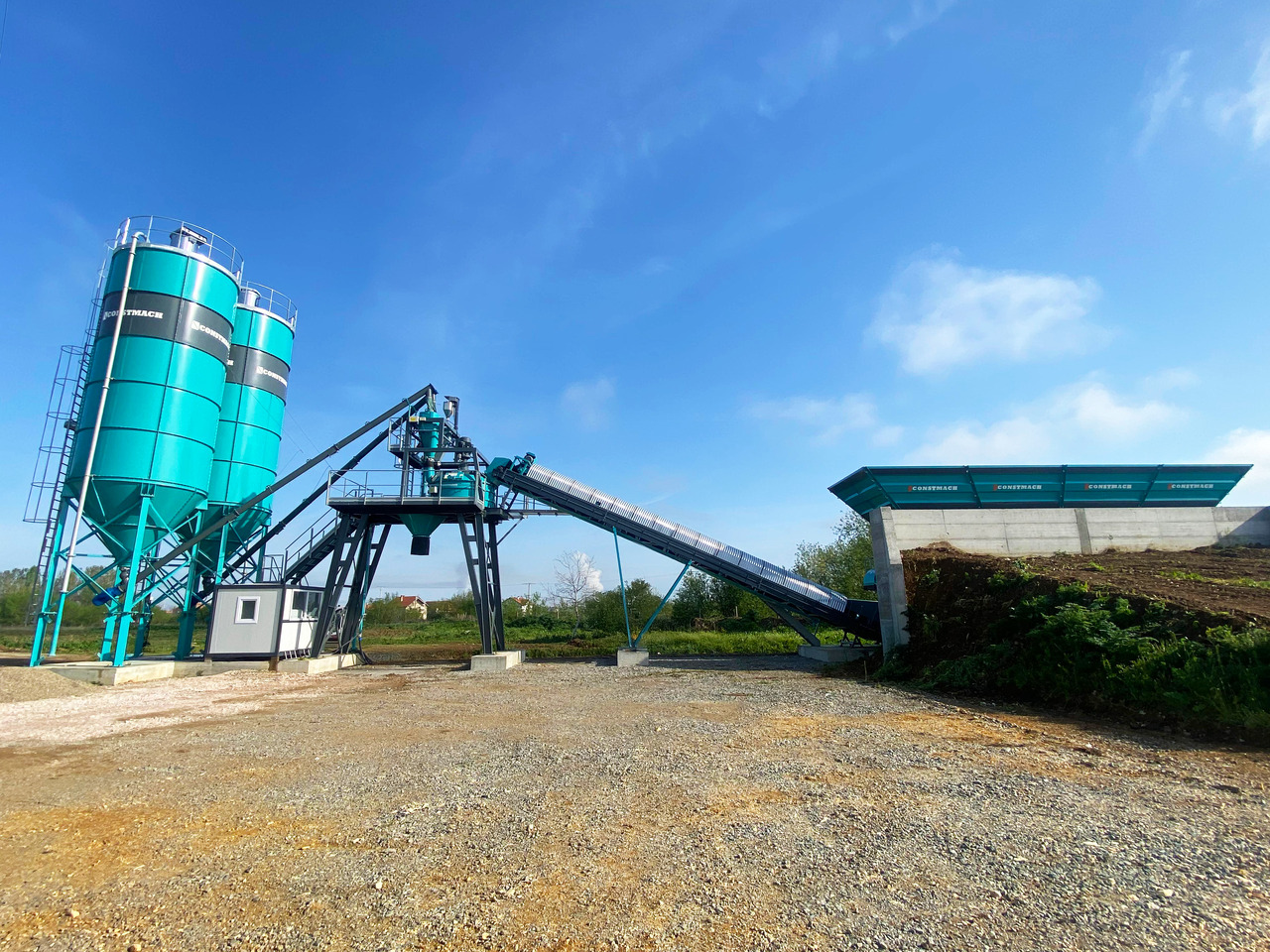 Constmach 60 m³/h Kompakte Betonmischanlage mit Band - Concrete plant: picture 3 Constmach 60 m³/h Kompakte Betonmischanlage mit Band - Concrete plant: picture 3