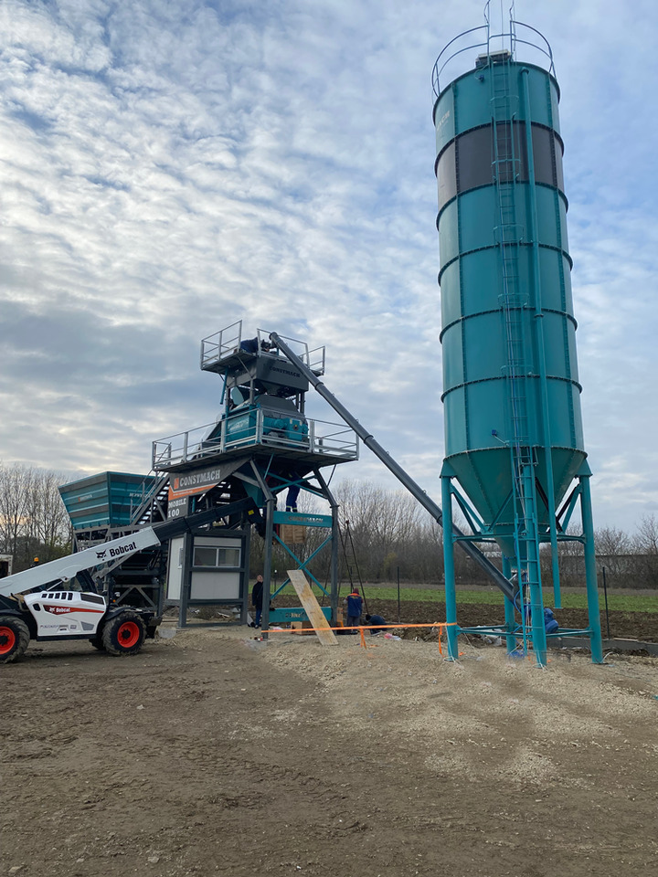 Concrete plant Constmach Centrale à Béton Mobile de 100 m³/h: picture 1
