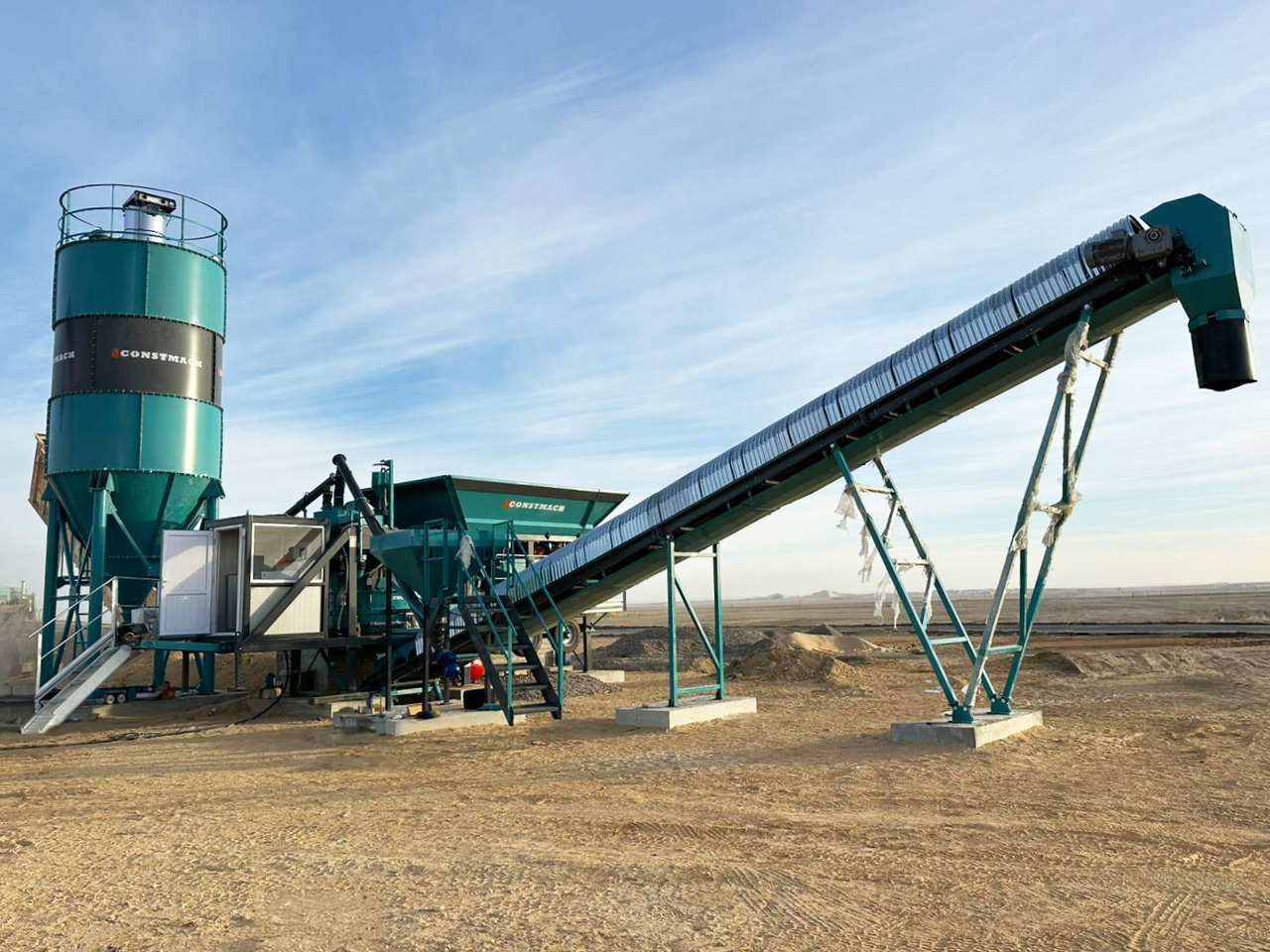 Constmach Mini Mobile Concrete Batching Plant 30 m³/h - Concrete plant: picture 2 Constmach Mini Mobile Concrete Batching Plant 30 m³/h - Concrete plant: picture 2