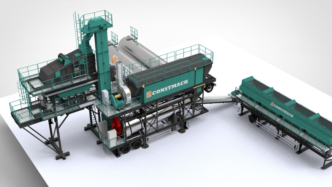 Constmach Mobile Asphaltanlagen vom Batch-Typ - Asphalt plant: picture 3 Constmach Mobile Asphaltanlagen vom Batch-Typ - Asphalt plant: picture 3