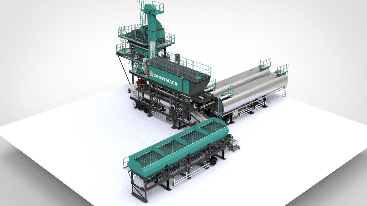 Constmach Mobile Batch Type Asphalt Plants - Asphalt plant: picture 5 Constmach Mobile Batch Type Asphalt Plants - Asphalt plant: picture 5