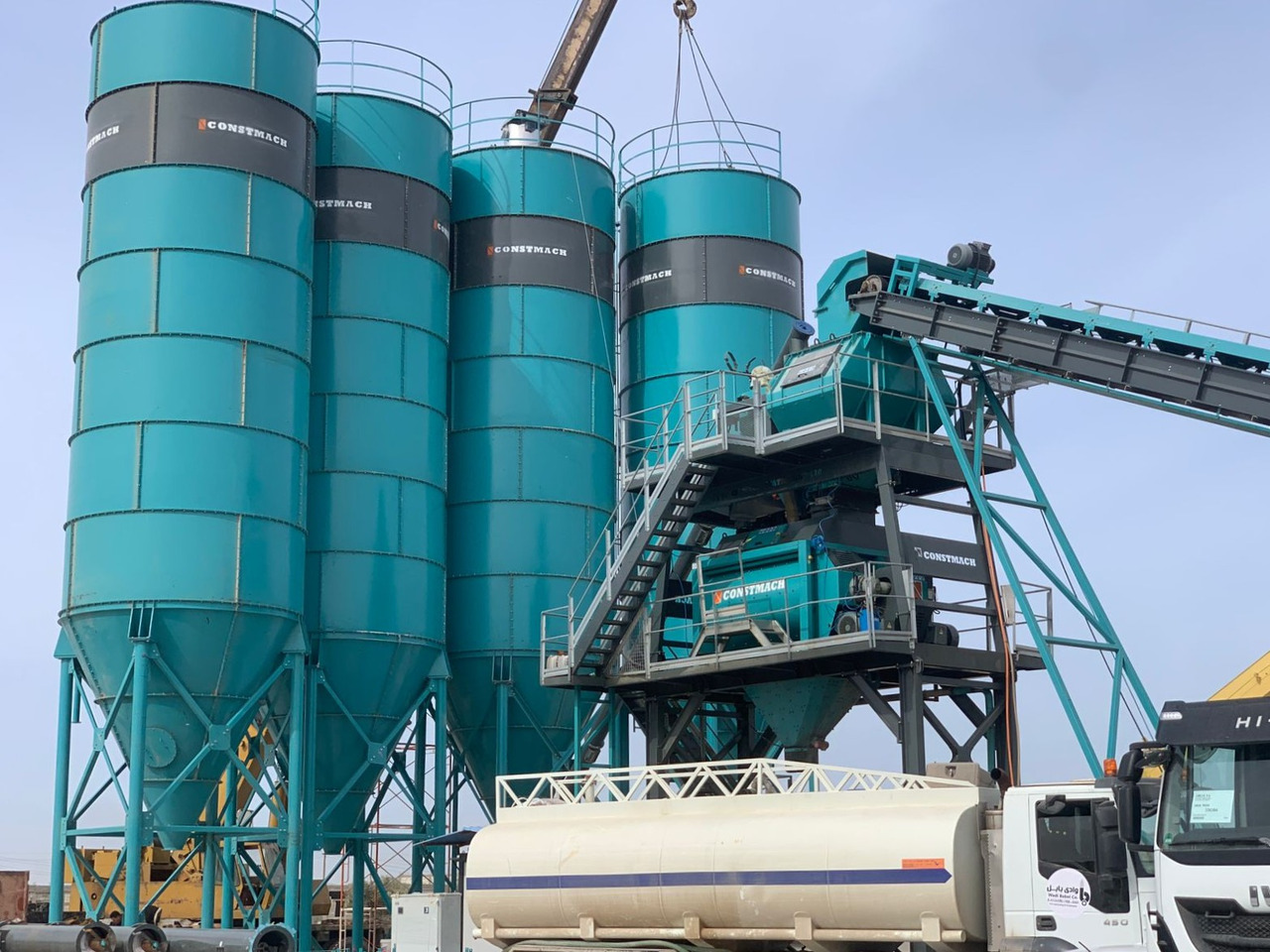 Constmach Silo à Ciment d'une Capacité de 200 Tonnes - Cement silo: picture 2 Constmach Silo à Ciment d'une Capacité de 200 Tonnes - Cement silo: picture 2
