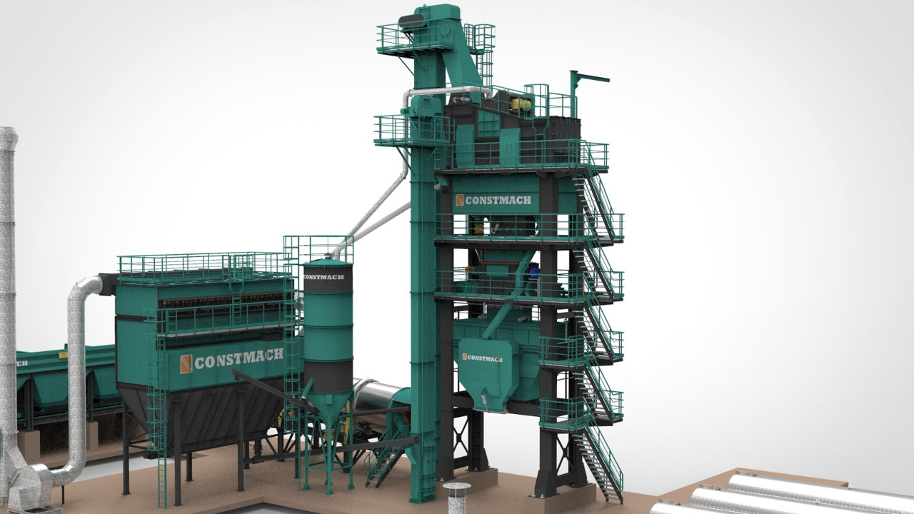 Constmach Stationäre Asphaltanlage wird auf Lager geliefert. - Asphalt plant: picture 5 Constmach Stationäre Asphaltanlage wird auf Lager geliefert. - Asphalt plant: picture 5