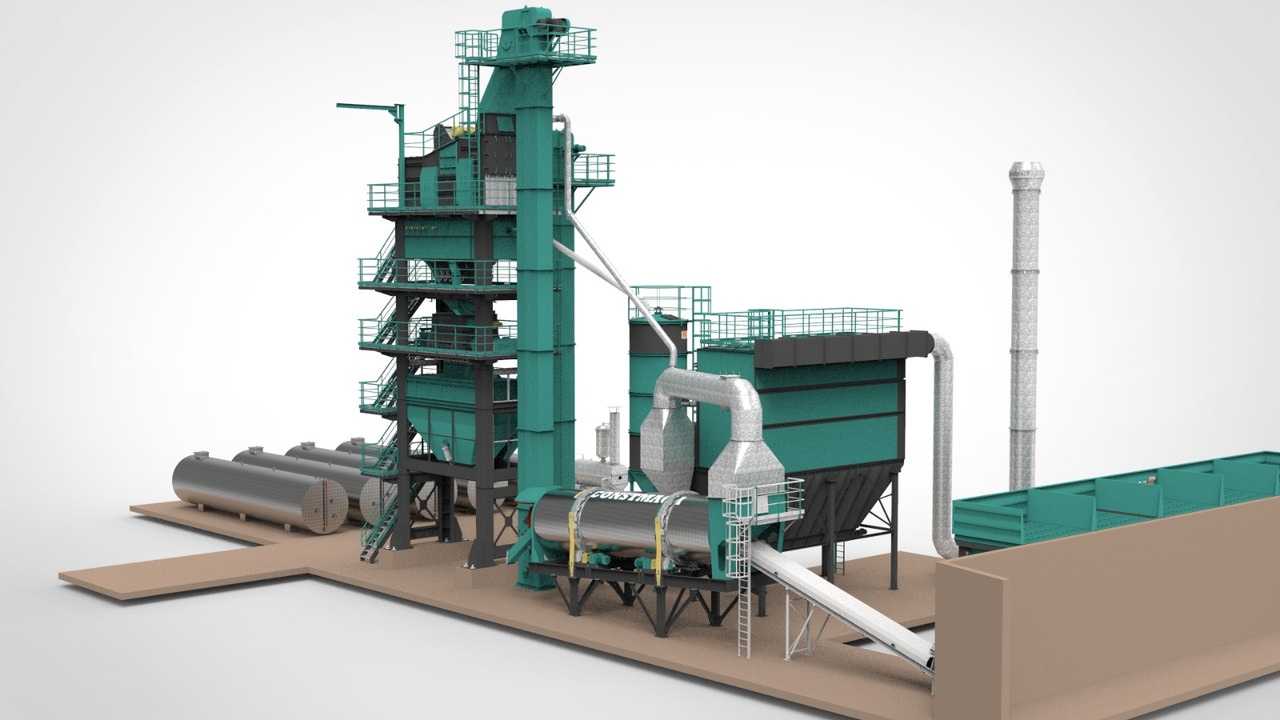 Asphalt plant Constmach Stationary Batch Type Asphalt Plants: picture 11