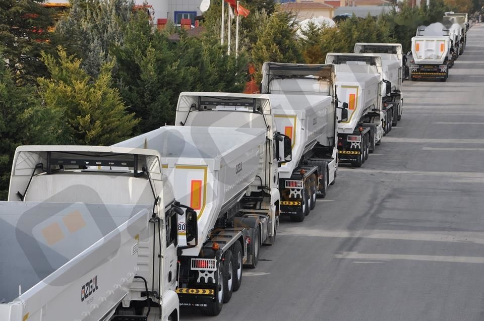 Tipper semi-trailer Özgül 3 AXLE TIPPING SEMI TRAILER: picture 7