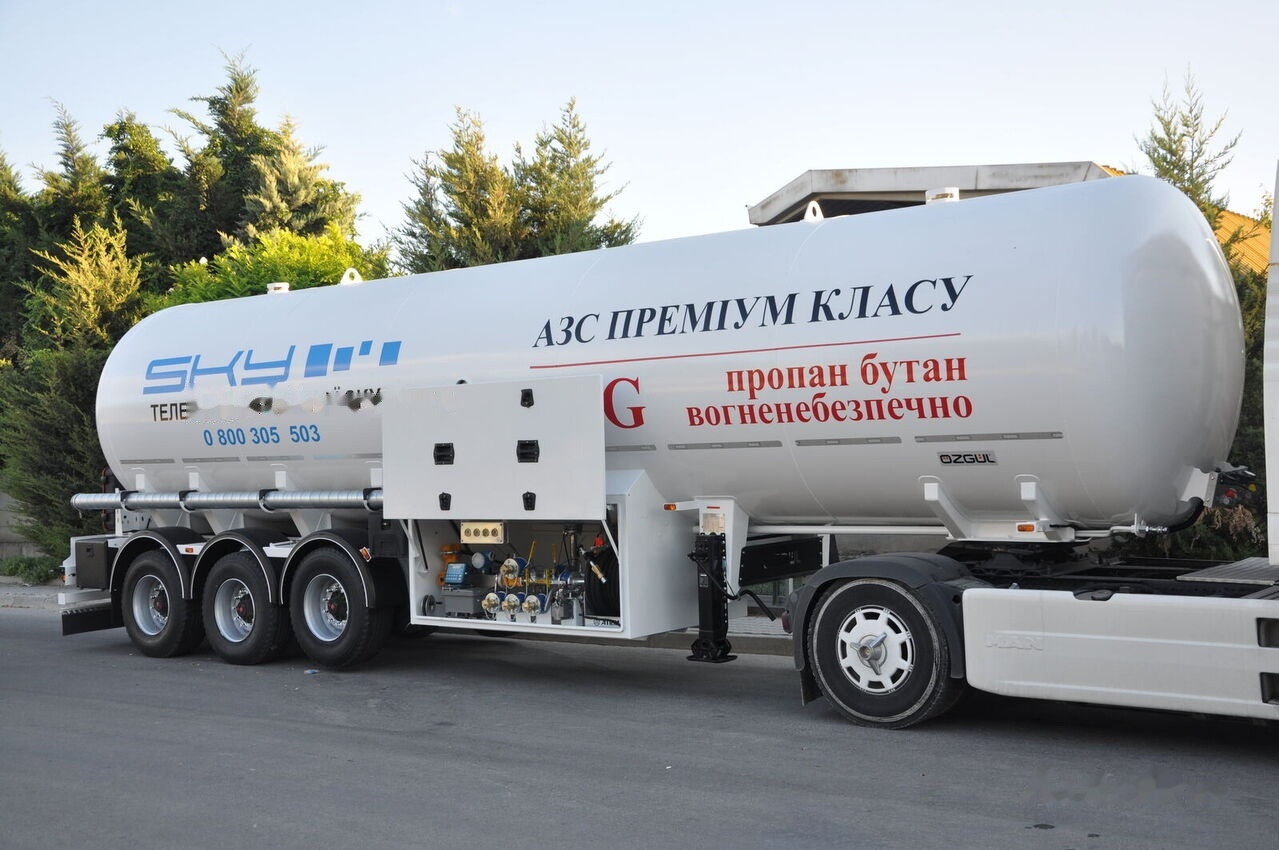 Tank semi-trailer Özgül GAS TANKER SEMI TRAILER: picture 10