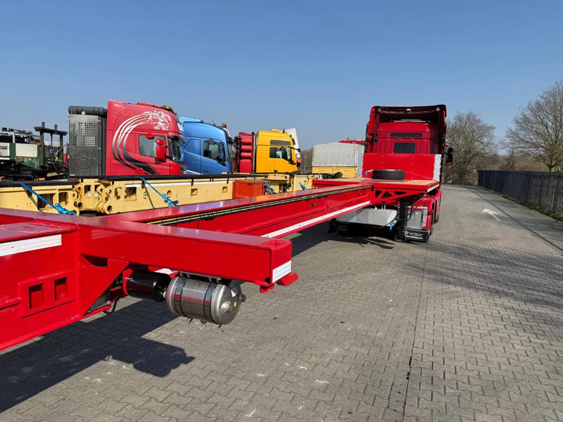 Dropside/ Flatbed semi-trailer Faymonville F-S44-1BBY Triple Extendable: picture 12