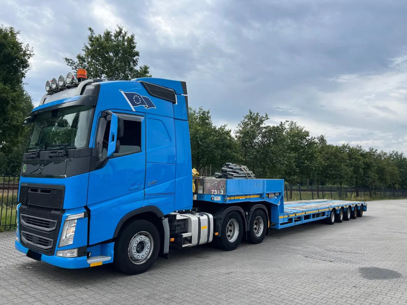 Faymonville STZ-5AX Extendable Semi Low Loader - Low loader semi-trailer: picture 1 Faymonville STZ-5AX Extendable Semi Low Loader - Low loader semi-trailer: picture 1