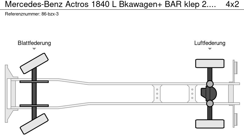 Box truck Mercedes-Benz Actros 1840 L Bkawagen+ BAR klep 2.000kg met Gesioleerde bak: picture 20 Box truck Mercedes-Benz Actros 1840 L Bkawagen+ BAR klep 2.000kg met Gesioleerde bak: picture 20