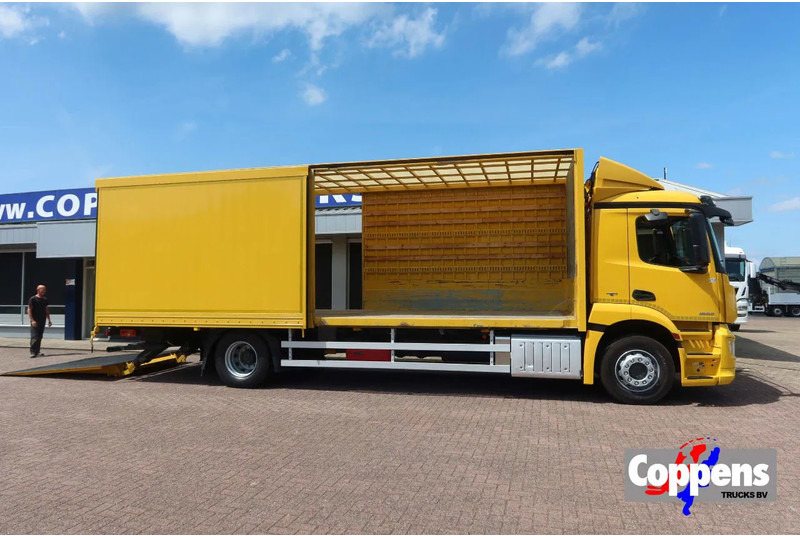 Mercedes-Benz Antos 1933 L Bak+Klep met Schuifwand + Ringfeder - Box truck: picture 1 Mercedes-Benz Antos 1933 L Bak+Klep met Schuifwand + Ringfeder - Box truck: picture 1