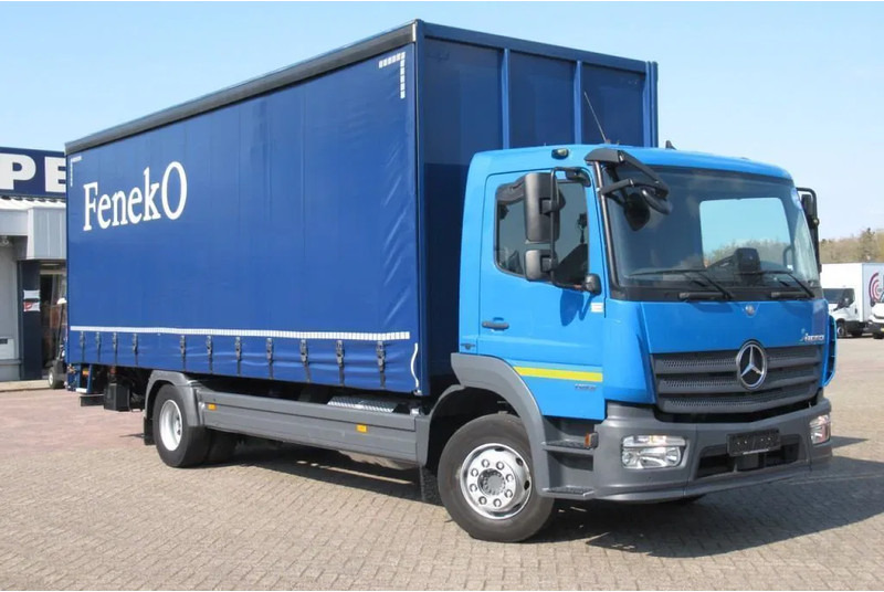 Mercedes-Benz Atego 1318L Euro 6 - Curtainsider truck: picture 2 Mercedes-Benz Atego 1318L Euro 6 - Curtainsider truck: picture 2