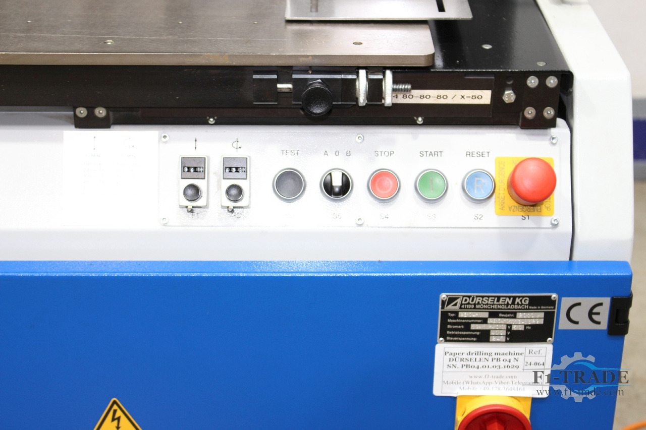 Dürselen PB 04 - Printing machinery: picture 4 Dürselen PB 04 - Printing machinery: picture 4