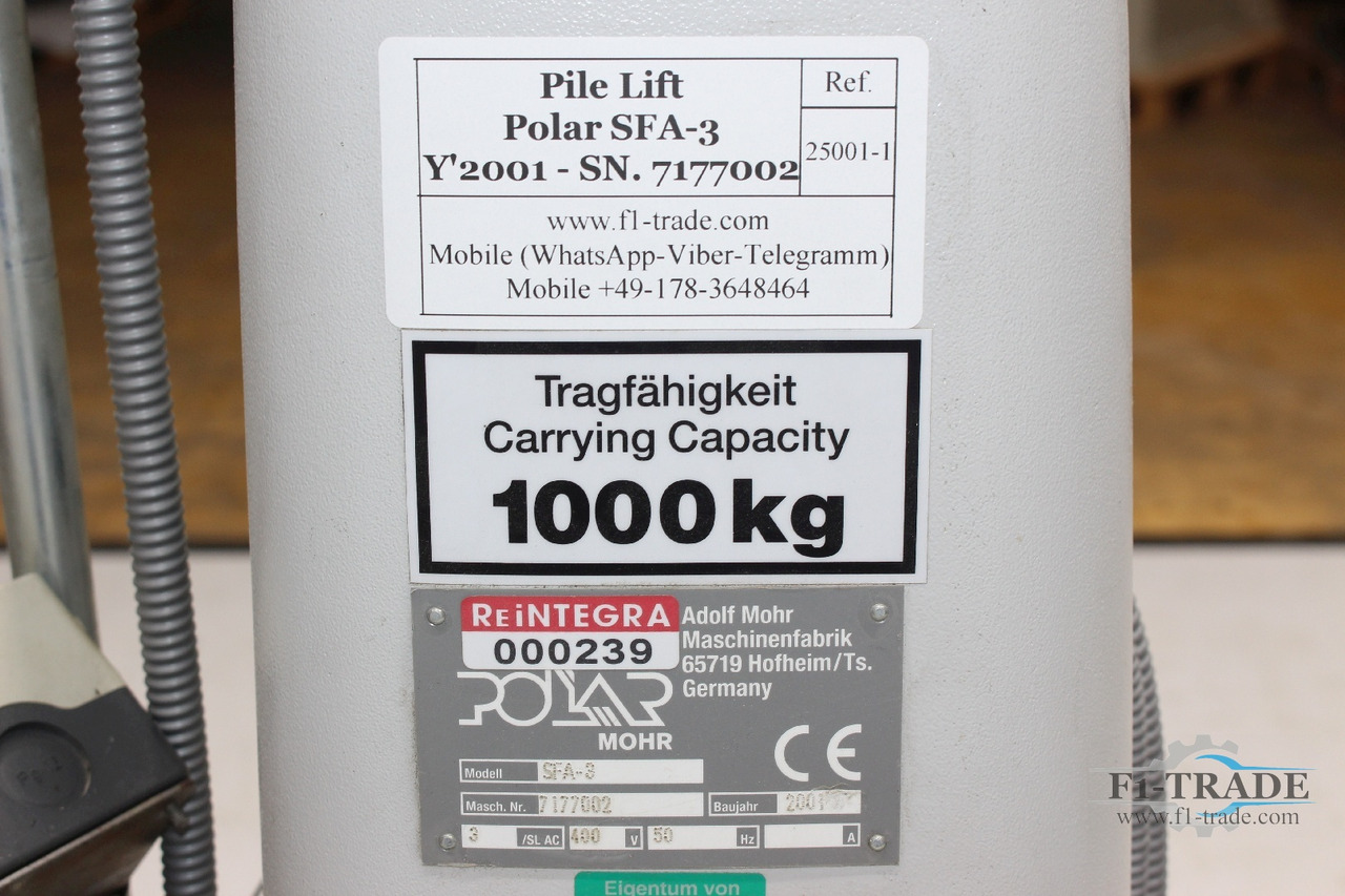 Warehouse equipment Polar SFA-3: picture 6