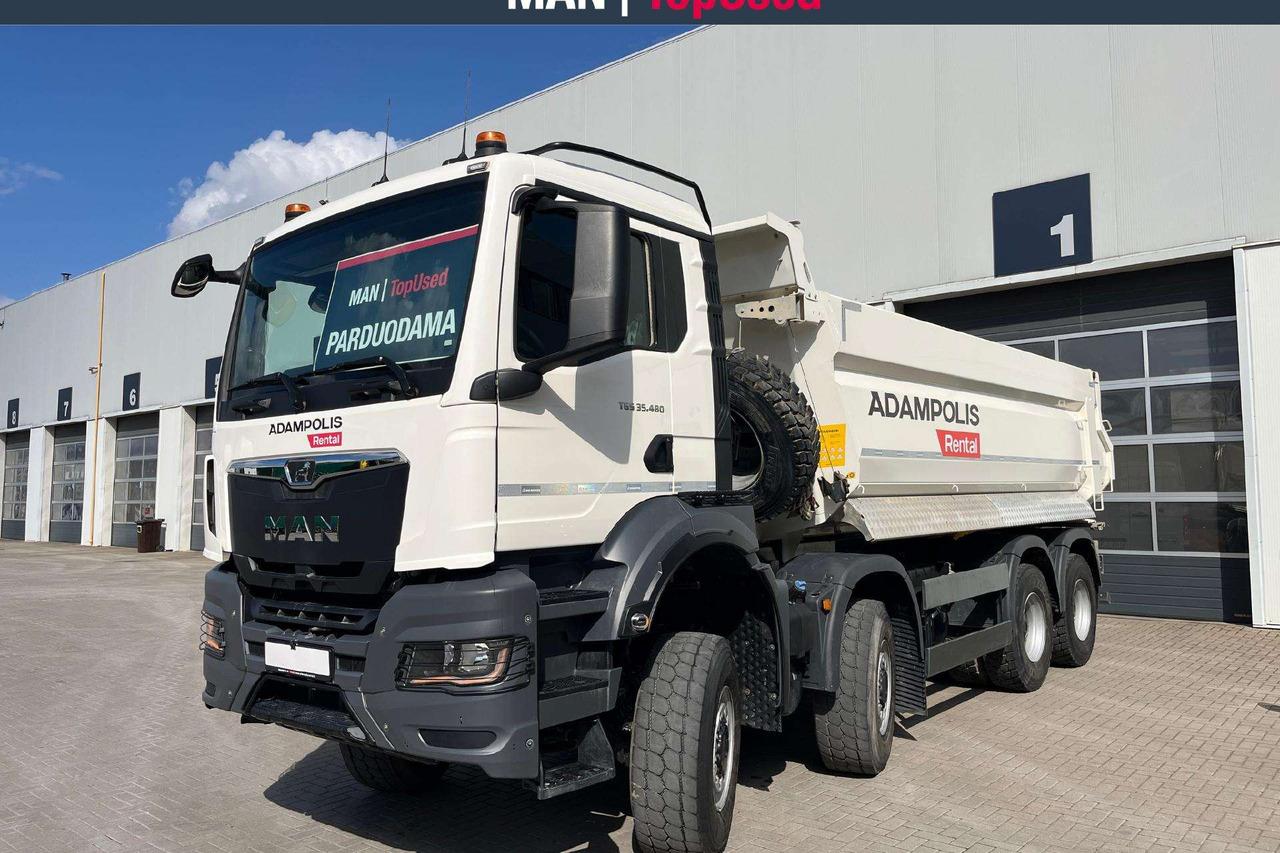MAN TGS 35.480 8x8 MEILLER (7124) - Tipper: picture 1 MAN TGS 35.480 8x8 MEILLER (7124) - Tipper: picture 1